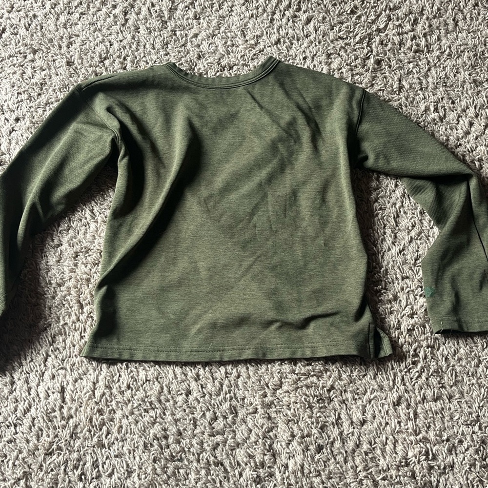 All in Motion Olive Green Performance Top